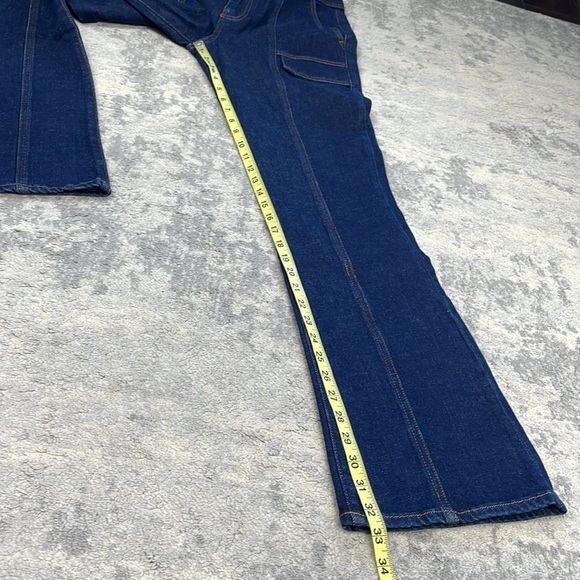 NWT Derek Lam 10 Crosby Charles High Rise Pocket Flare Jeans Park Rinse Sz 29 - Picture 11 of 16